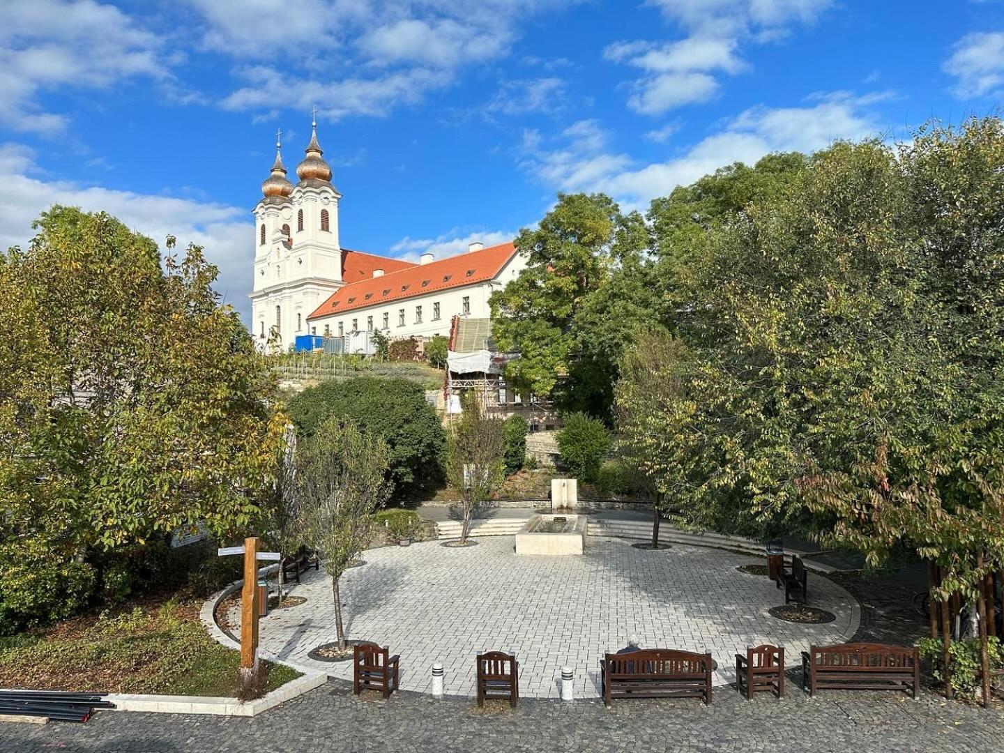 Villa Piros Vendeghaz Tihany Exterior foto